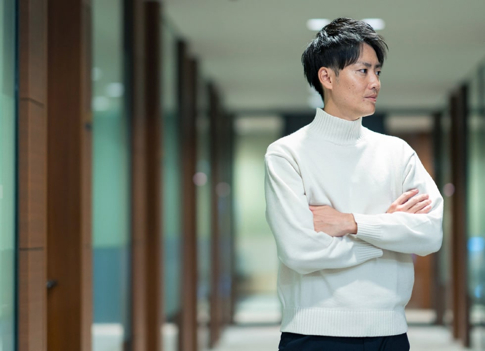 後悔の無い選択を 人事部 採用グループ 大坪 裕季 ［ 2017年入行 ］