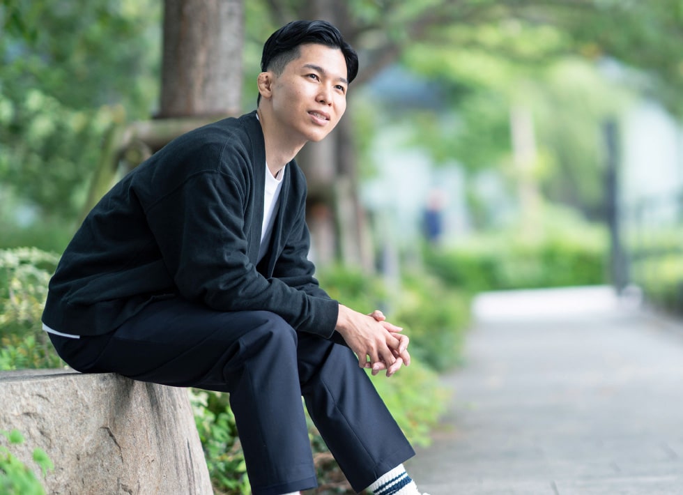 最高の環境への一歩を 人事部 採用グループ（大阪）松田 優大［ 2019年入行 ］